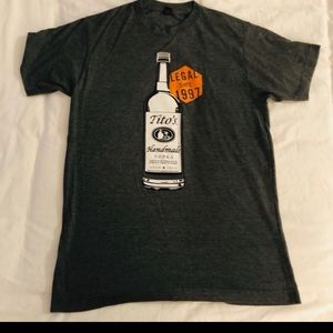 Tito's vodka shirt Large